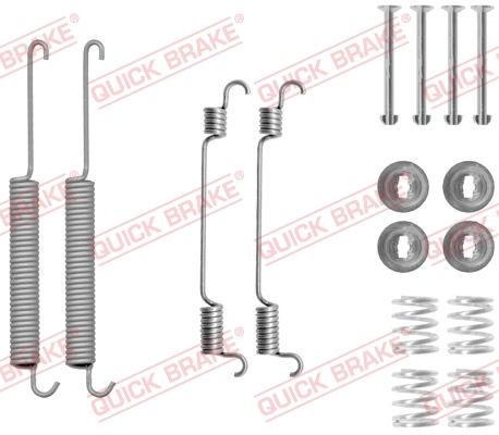 OJD Quick Brake 1050806 - Комплектуючі, барабанний гальмівний механізм autozip.com.ua