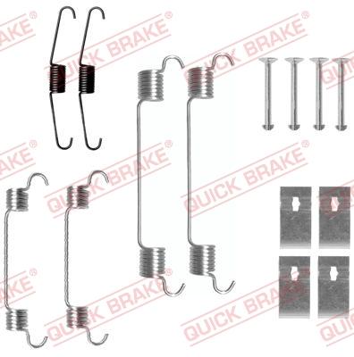 QUICK BRAKE 1050833 - Комплектуючі, барабанний гальмівний механізм autozip.com.ua