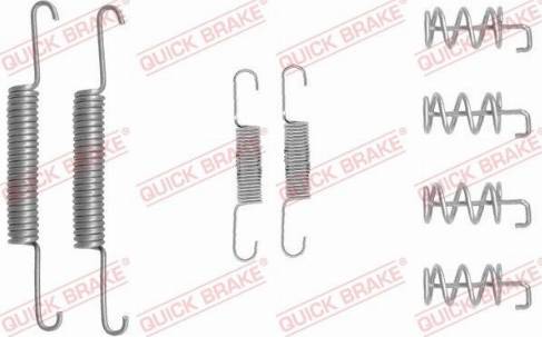 QUICK BRAKE 1050832 - Комплектуючі, гальмівна система autozip.com.ua