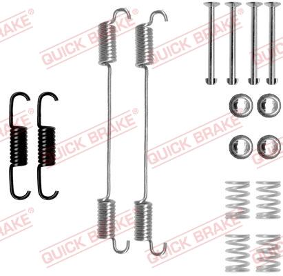 OJD Quick Brake 1050796 - Комплектуючі, барабанний гальмівний механізм autozip.com.ua