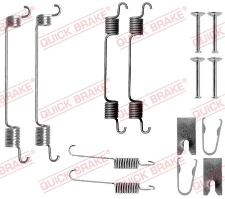 OJD Quick Brake 1050797 - Комплектуючі, барабанний гальмівний механізм autozip.com.ua