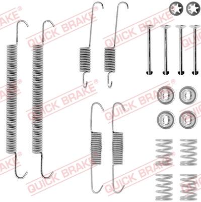 OJD Quick Brake 1050707 - Комплектуючі, барабанний гальмівний механізм autozip.com.ua