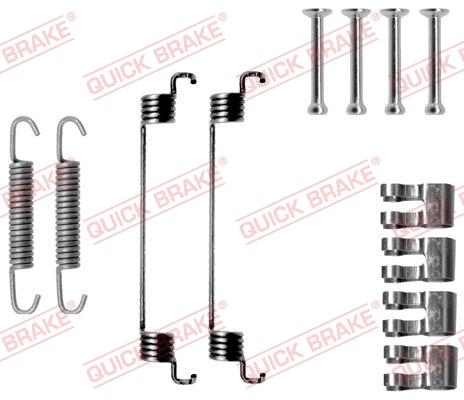 QUICK BRAKE 1050783 - Комплектуючі, барабанний гальмівний механізм autozip.com.ua