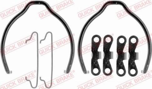 OJD Quick Brake 105-0721 - Комплектуючі, гальмівна система autozip.com.ua