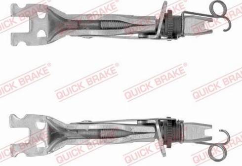 OJD Quick Brake 101 53 001 - Гальмівні колодки, дискові гальма autozip.com.ua