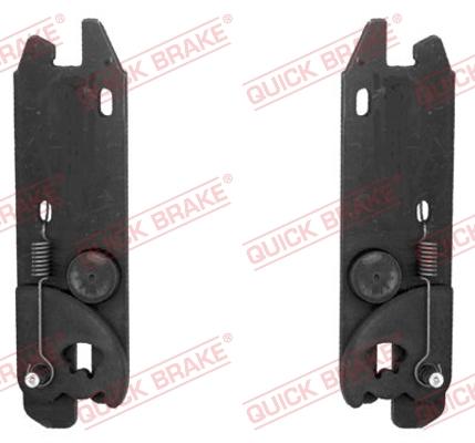 OJD Quick Brake 102 53 062 - Гальмівні колодки, дискові гальма autozip.com.ua