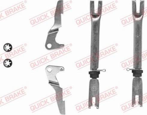 QUICK BRAKE 102 53 008 - Adjuster Set, drum brake autozip.com.ua