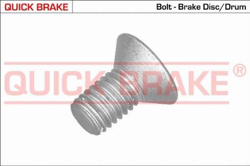 OJD Quick Brake 11669 - Болт, корпус скоби гальма autozip.com.ua