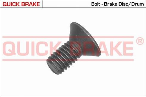 OJD Quick Brake 11665 - Болт, корпус скоби гальма autozip.com.ua