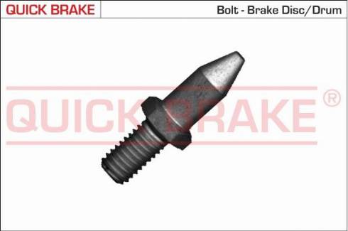 OJD Quick Brake 11674 - Болт, корпус скоби гальма autozip.com.ua