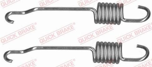 OJD Quick Brake 113-0507 - Ремкомплект, вал гальмо гальмівної (гальмівний супорт) autozip.com.ua
