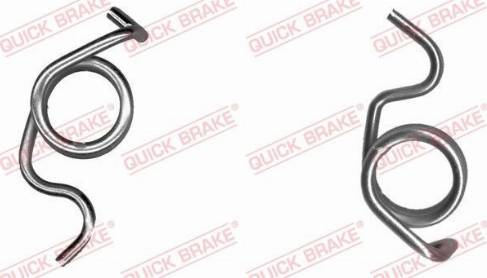 OJD Quick Brake 113-0515 - Ремкомплект, вал гальмо гальмівної (гальмівний супорт) autozip.com.ua