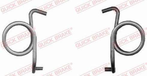 OJD Quick Brake 113-0520 - Ремкомплект, вал гальмо гальмівної (гальмівний супорт) autozip.com.ua