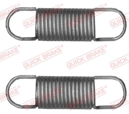 OJD Quick Brake 113-0523 - Ремкомплект, вал гальмо гальмівної (гальмівний супорт) autozip.com.ua