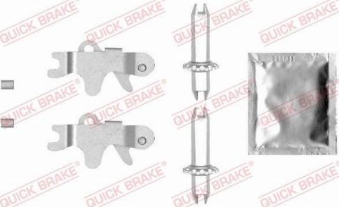 OJD Quick Brake 120 53 017 - Ремкомплект, розширювач autozip.com.ua