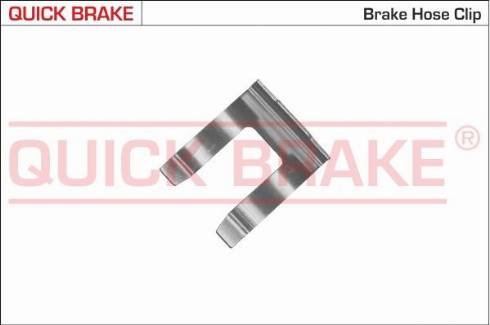 OJD Quick Brake 3208 - Гальмівний шланг autozip.com.ua