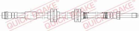 QUICK BRAKE 32.825 - Гальмівний шланг autozip.com.ua