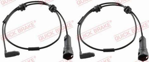 OJD Quick Brake WS 0158 A - Сигналізатор, знос гальмівних колодок autozip.com.ua