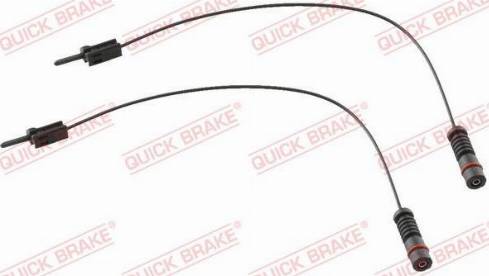 OJD Quick Brake WS 0116 A - Сигналізатор, знос гальмівних колодок autozip.com.ua