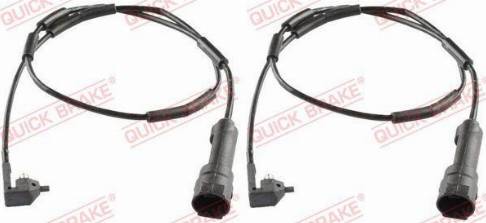 OJD Quick Brake WS 0129 A - Сигналізатор, знос гальмівних колодок autozip.com.ua