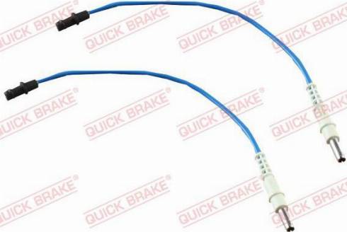 OJD Quick Brake WS0206A - Сигналізатор, знос гальмівних колодок autozip.com.ua