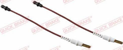 OJD Quick Brake WS 0208 A - Сигналізатор, знос гальмівних колодок autozip.com.ua