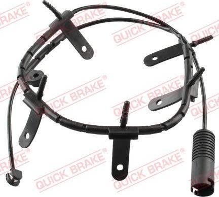 QUICK BRAKE WS 0216 A - Сигналізатор, знос гальмівних колодок autozip.com.ua