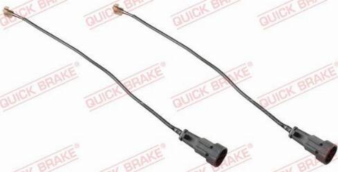 OJD Quick Brake WS 0282 A - Сигналізатор, знос гальмівних колодок autozip.com.ua