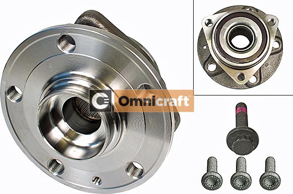 Omnicraft 2466948 - Комплект підшипника маточини колеса autozip.com.ua