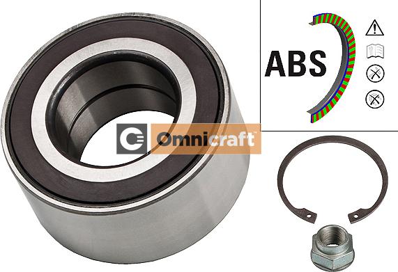 Omnicraft 2466915 - Комплект підшипника маточини колеса autozip.com.ua