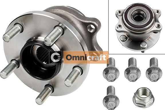 Omnicraft 2466468 - Комплект підшипника маточини колеса autozip.com.ua