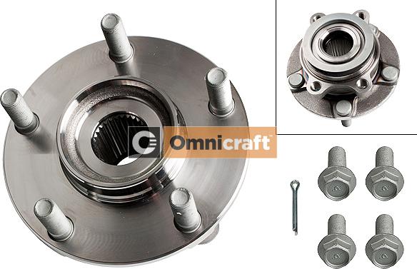 Omnicraft 2466800 - Комплект підшипника маточини колеса autozip.com.ua