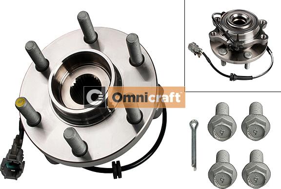Omnicraft 2466802 - Комплект підшипника маточини колеса autozip.com.ua