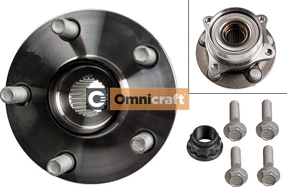 Omnicraft 2466824 - Комплект підшипника маточини колеса autozip.com.ua