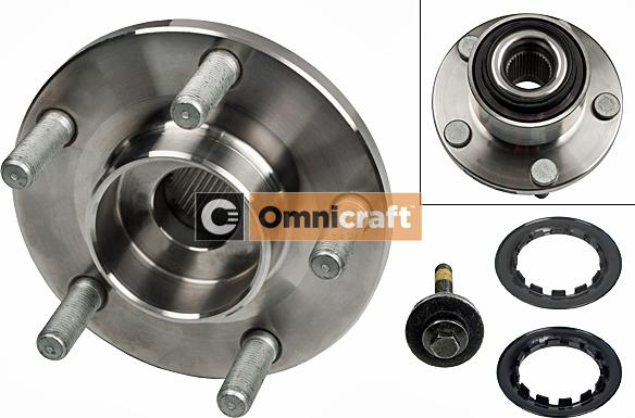 Omnicraft 2466730 - Комплект підшипника маточини колеса autozip.com.ua