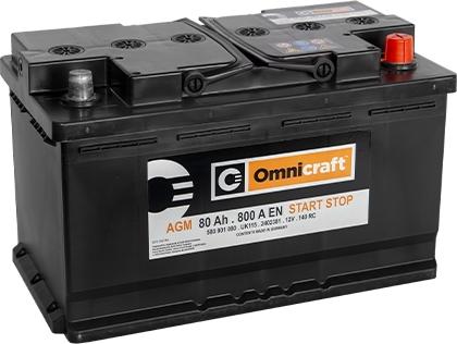 Omnicraft 2402381 - Стартерна акумуляторна батарея, АКБ autozip.com.ua