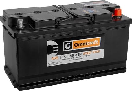 Omnicraft 2402383 - Стартерна акумуляторна батарея, АКБ autozip.com.ua