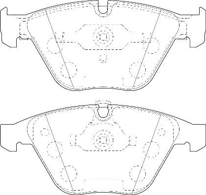 Omnicraft 2134946 - Гальмівні колодки, дискові гальма autozip.com.ua