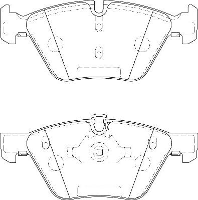 Omnicraft 2134912 - Гальмівні колодки, дискові гальма autozip.com.ua