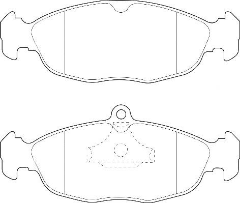 Omnicraft 2134920 - Гальмівні колодки, дискові гальма autozip.com.ua