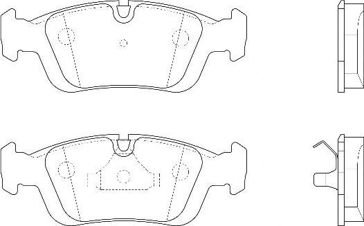 Omnicraft 2134890 - Гальмівні колодки, дискові гальма autozip.com.ua