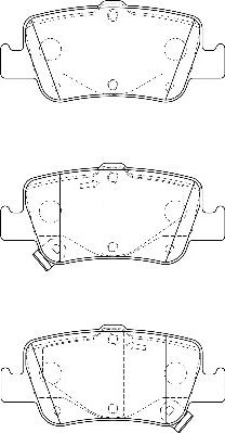 Omnicraft 2135694 - Гальмівні колодки, дискові гальма autozip.com.ua