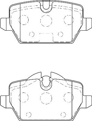 Omnicraft 2135696 - Гальмівні колодки, дискові гальма autozip.com.ua