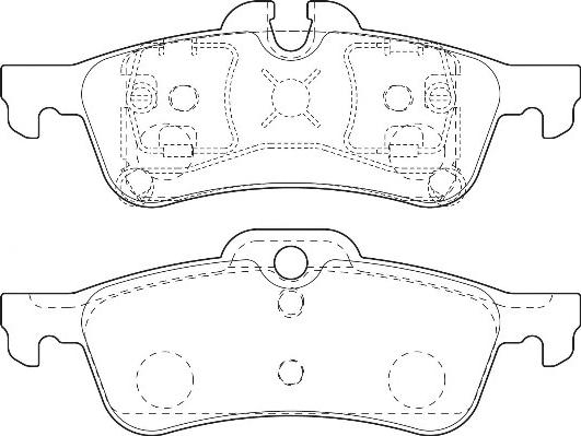 Omnicraft 2135648 - Гальмівні колодки, дискові гальма autozip.com.ua