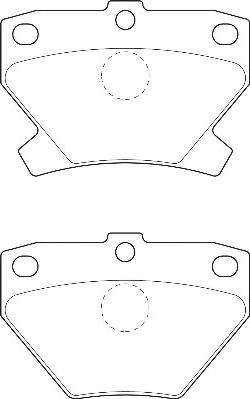 Omnicraft 2135662 - Гальмівні колодки, дискові гальма autozip.com.ua