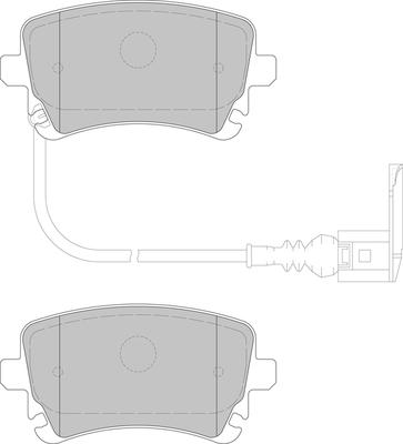 Omnicraft 2135608 - Гальмівні колодки, дискові гальма autozip.com.ua