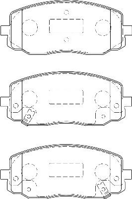 Omnicraft 2135018 - Гальмівні колодки, дискові гальма autozip.com.ua