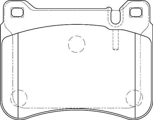 Omnicraft 2135134 - Гальмівні колодки, дискові гальма autozip.com.ua