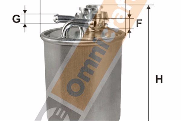 Omnicraft 2136885 - Паливний фільтр autozip.com.ua