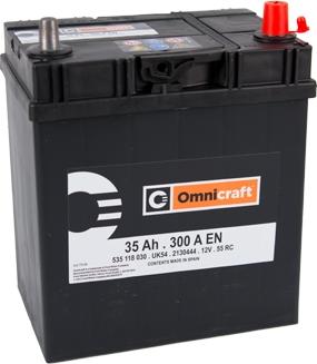 Omnicraft 2130444 - Стартерна акумуляторна батарея, АКБ autozip.com.ua